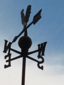 "Weather Vane Silhouette", Charlottesville, Virginia